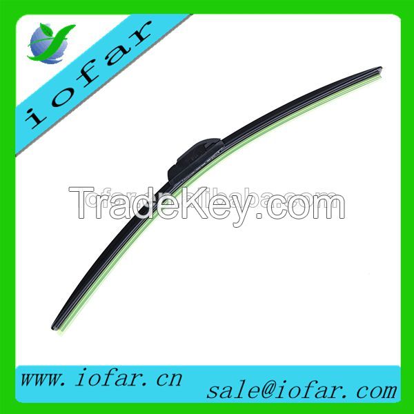 Auto flat windshield wipers