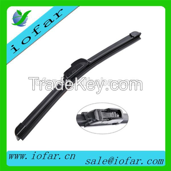 Auto flat windshield wipers