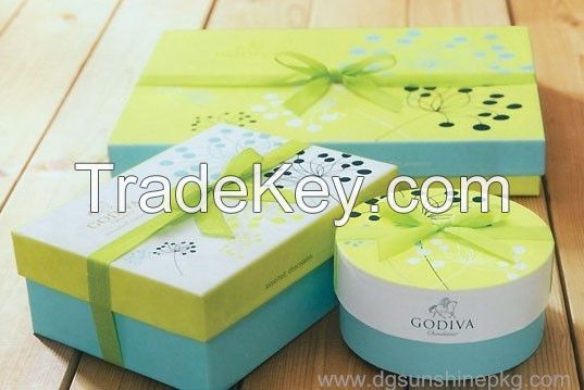 New style paper chocolate packaging and printing box