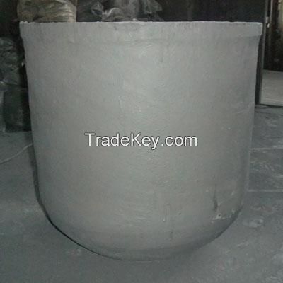 isostatic graphite crucible for melting nonferrous metal