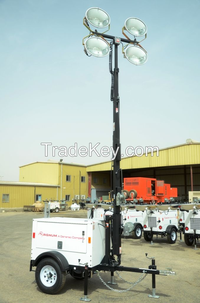 US MADE MAGNUM MLT3060K (4*1000W) METAL HALIDE LIGHT TOWER