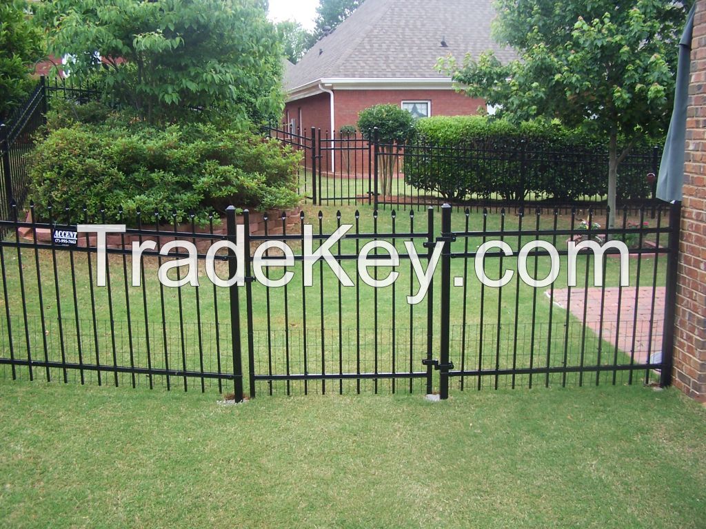 ornamental Classic and commercial apartment steel iron fencing Applica