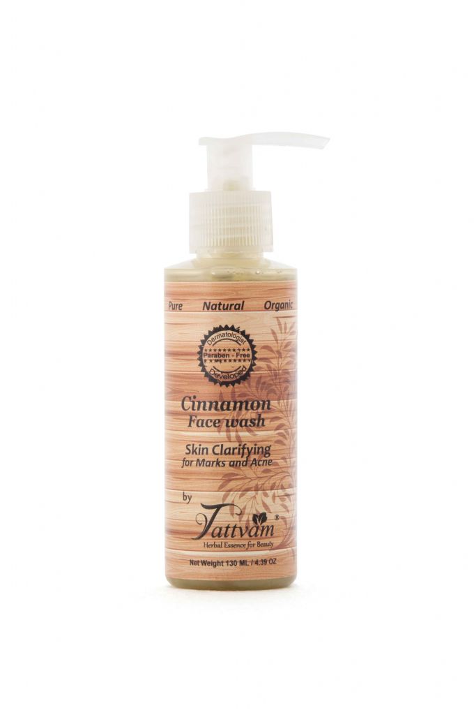 Cinnamon face wash