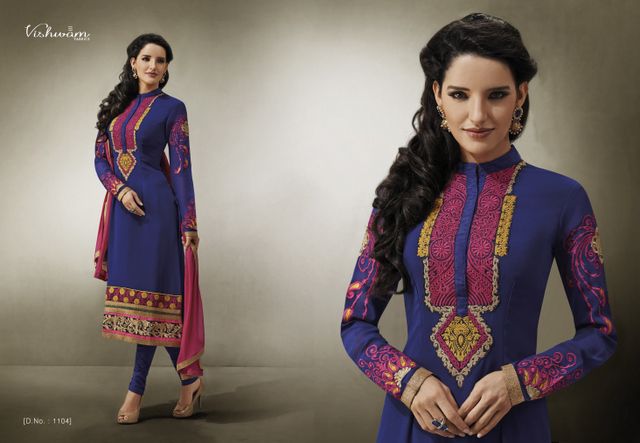Designer salwar suits in wholesale