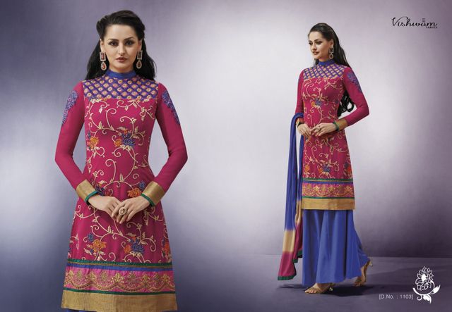 Designer salwar suits in wholesale