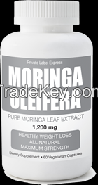 Moringa 1200 mg in vegetarian capsules