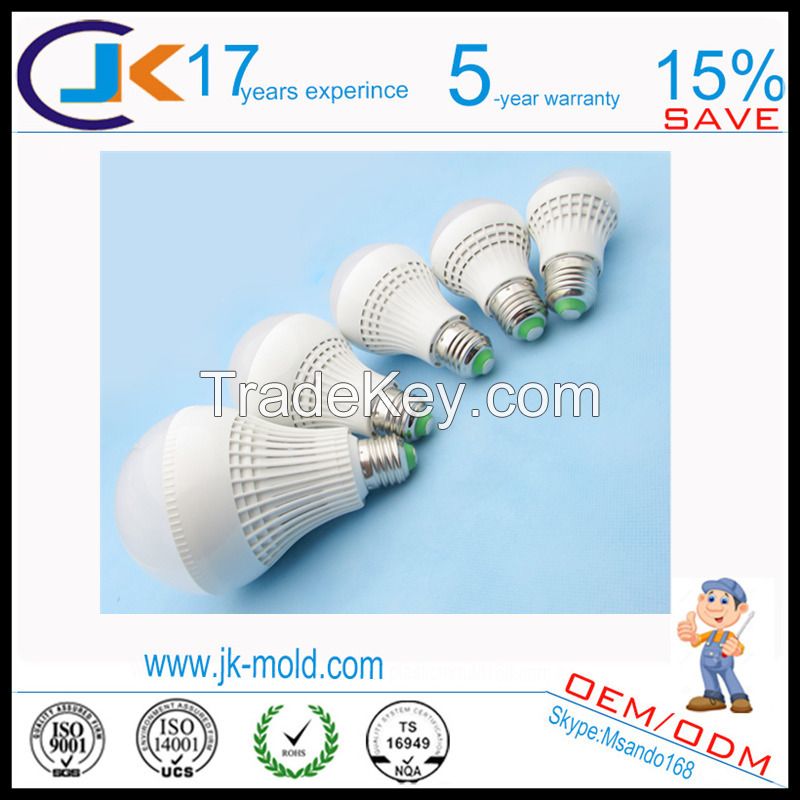 Hot sale 5ww  led bulb light housing, factory price high lumen 2 years wanrranty led bulb light, led parts