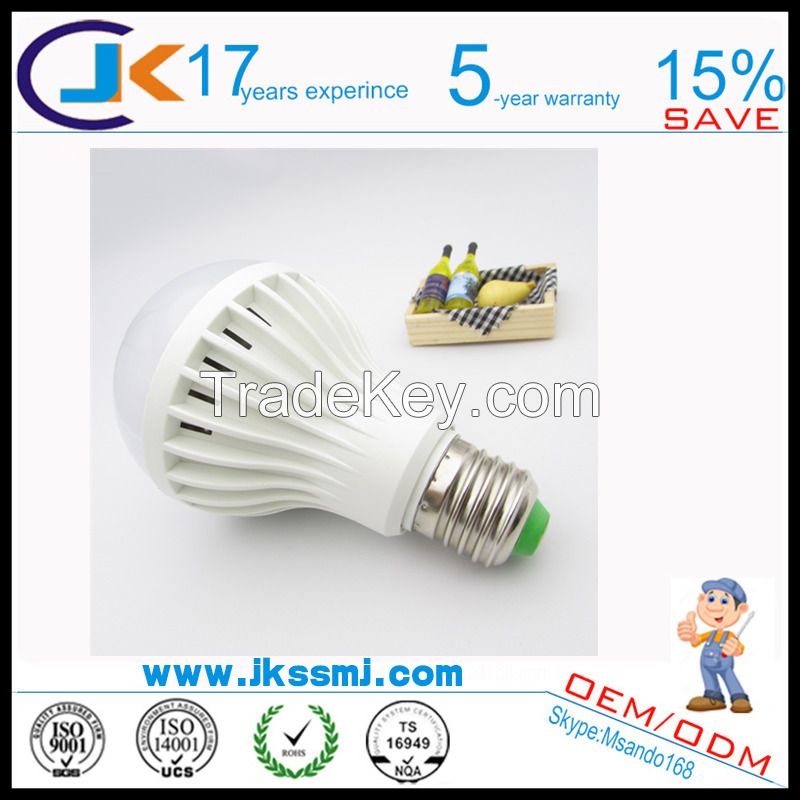 Factory price 2 years warranty CE ROHS wholesale E27 B22 led  bulb light