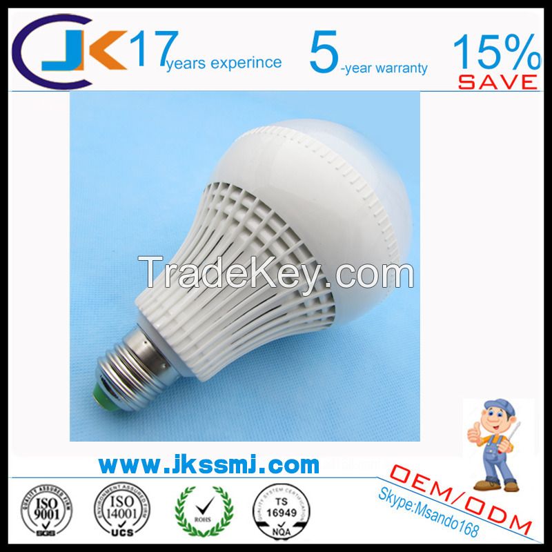 Factory price wholesale 2 years warranty E27 B22 3w 5w 7w 9w 12w led bulb light