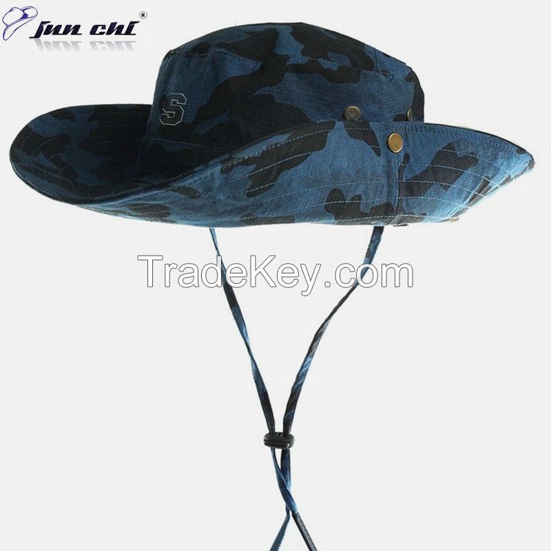 Camouflage hat Fisherman hat 