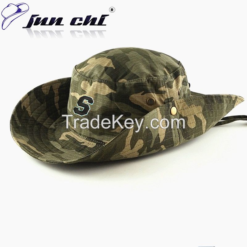 Camouflage hat Fisherman hat 