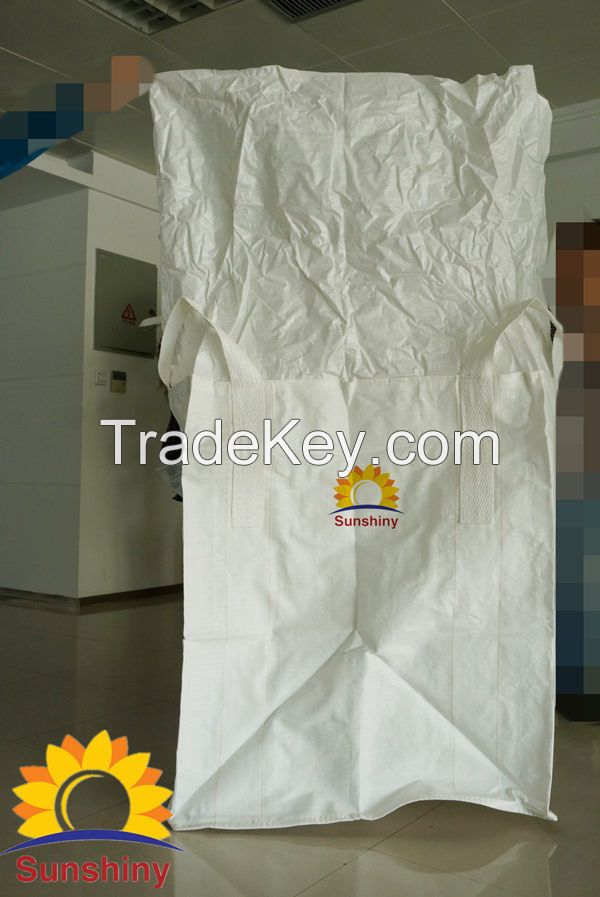 1 ton pp big bag for packing rice, wheat, corn, seed, peanuts, grain, beans,