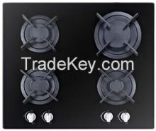 Gas Hob (60cm 4 Burners Tempered Glass Built-in Style) (Spring Best Seller)