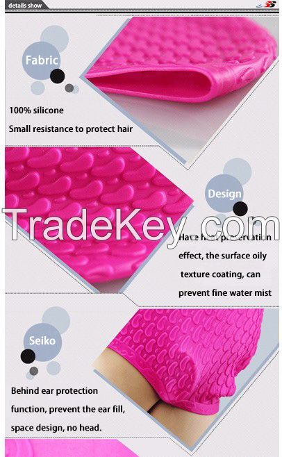 Silicone Swimming Caps with customized