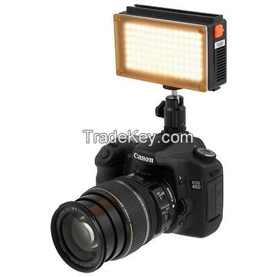 LED98 on camera Light 5600K daylight with battery LED98A Fotodiox photo video lighting