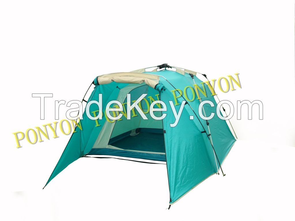 Family camping tents for 3-4 people beach tents