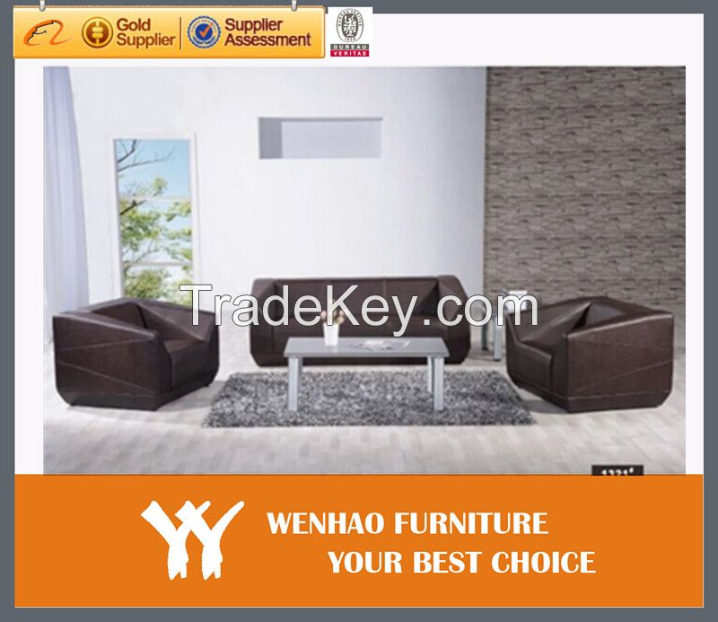 modern style office furniture genuine leather office sofa