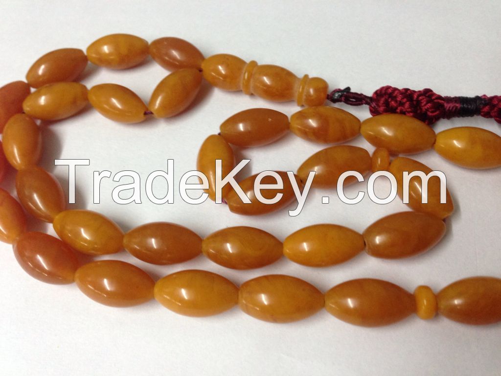 Amber beads tasbih rosary masbaha