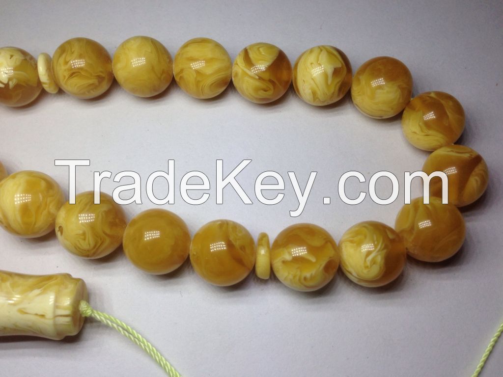 Amber beads tasbih rosary masbaha