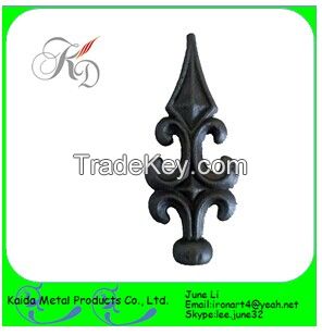 wrought iron spearhead
