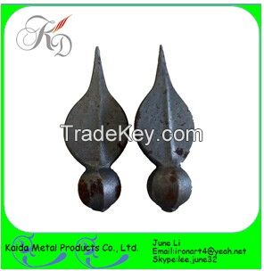 wrought iron spearhead