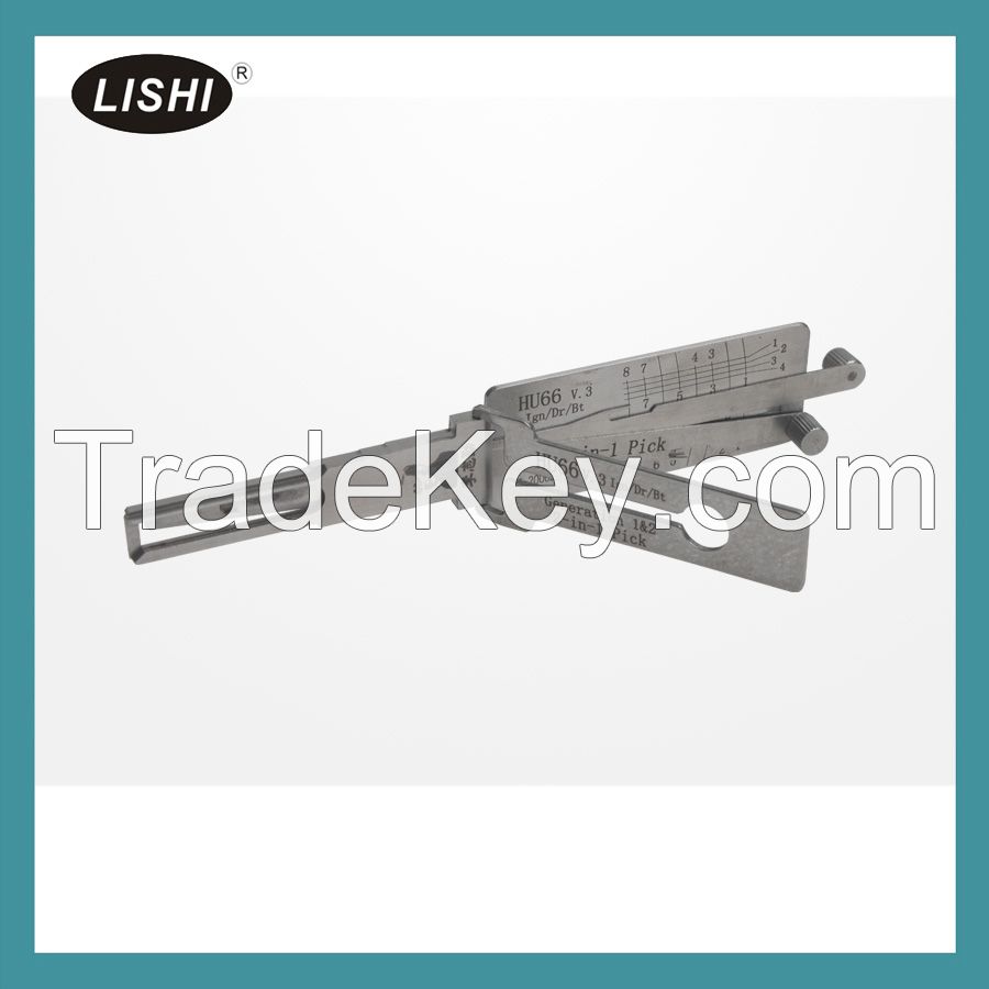 LISHI HU66 2-in-1 Auto Pick and Decoder for Audi Ford VW Porsche Seat