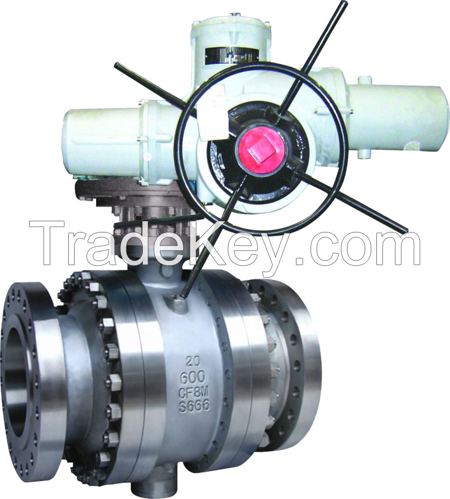 Metal seal ball valve