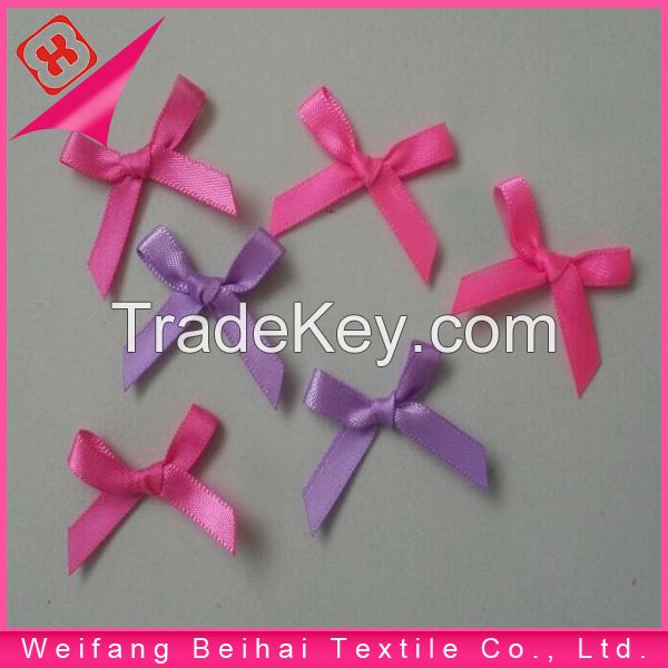 2014 hot sale satin ribbon bow colorful