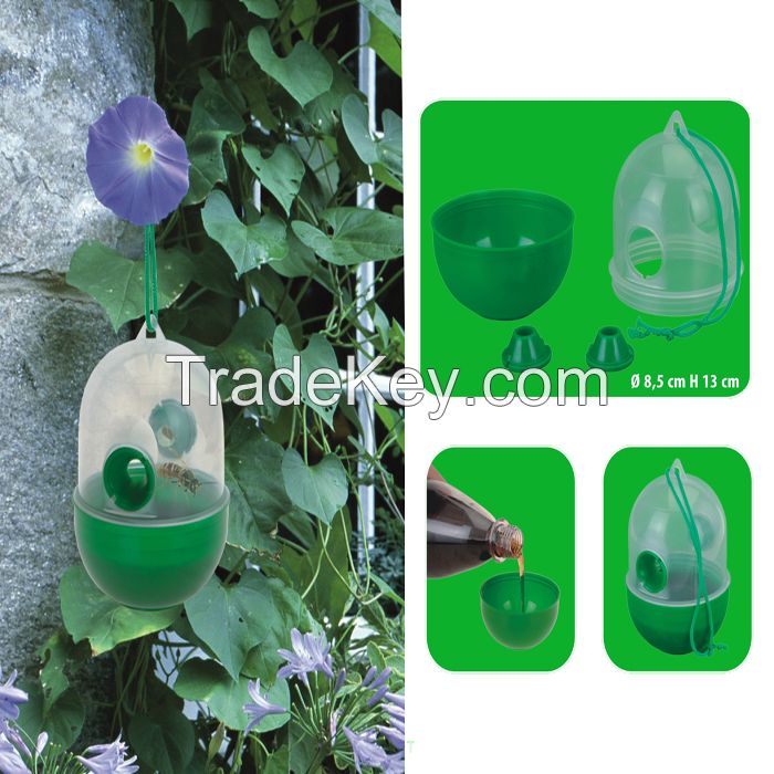Garden Plastic wasp Trapper / Green Plastic bee Trapper