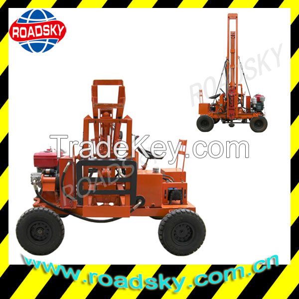 Highway Guardrail Installation Machine