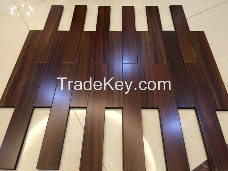African Iroko hardwood flooring