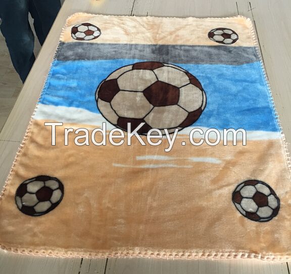 Raschel Mink Baby Blanket