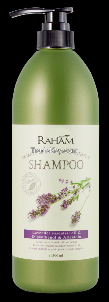 Raham Herbal Extract Shampoo & Shower gel -Rose, Green Tea, Lavender