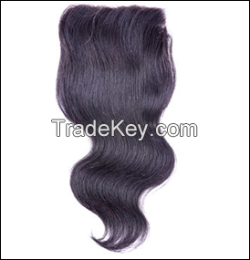 Wholesale High Quality Virgin 100% human hair closures