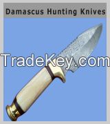 Damascus Hunting Knives