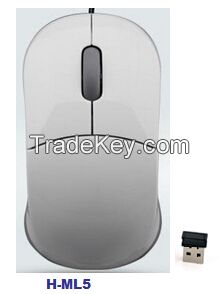 Ergonomic design 2.4GHz wireless mouse