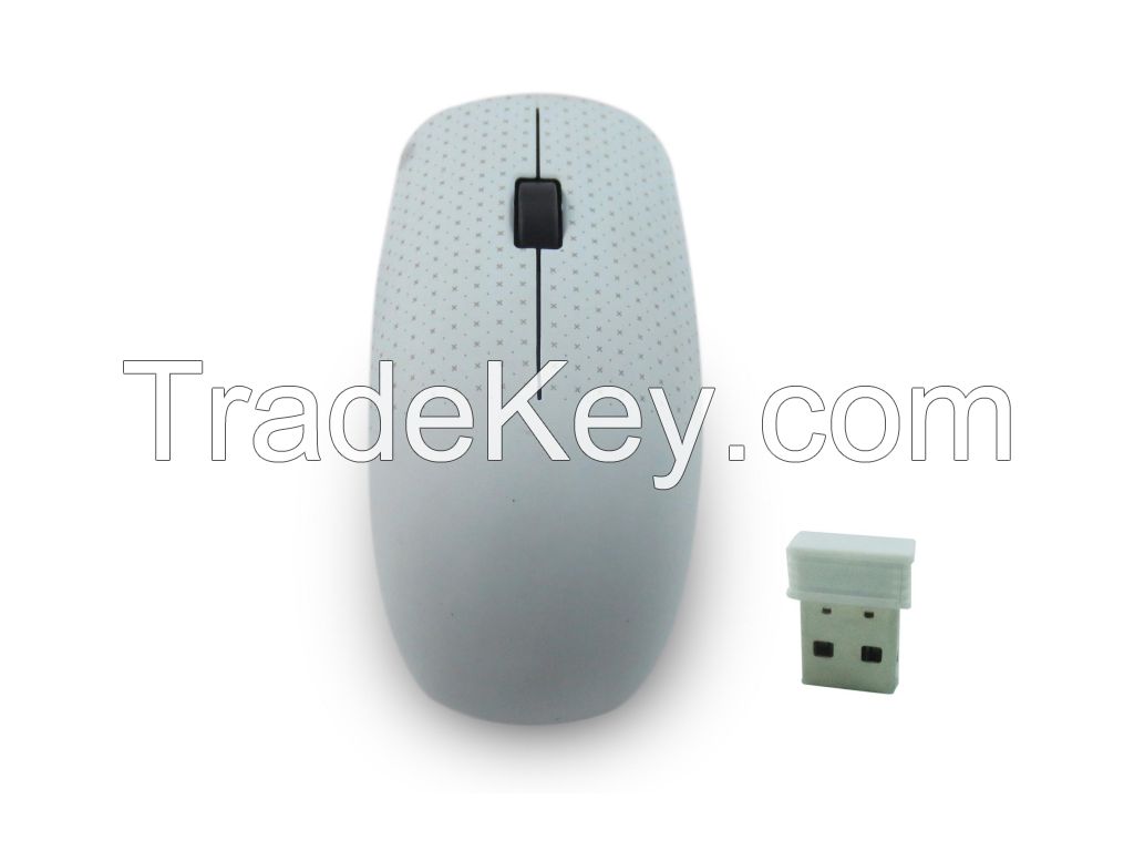 Ergonomic design 2.4GHz wireless mouse