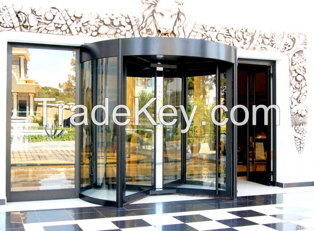 Automatic Revolving Door - Cesar's Temple Hotel - Antalya, Turkey