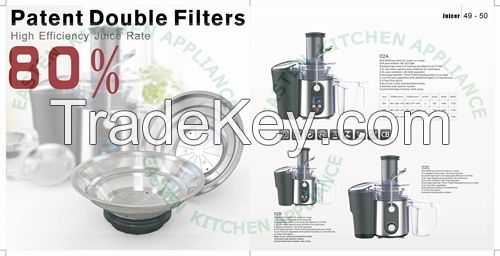 EJ02A stylish 2.0L liter large capacity  CE certificate  kitchen juicer