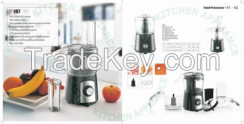 EF107 two safety lock  high performance CE certificate   food  processor 