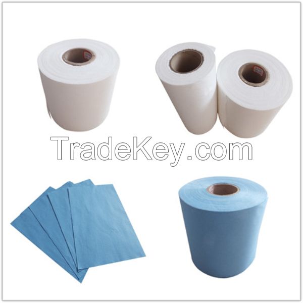 Spunbond wood pulp Spunlace nonwoven fabric