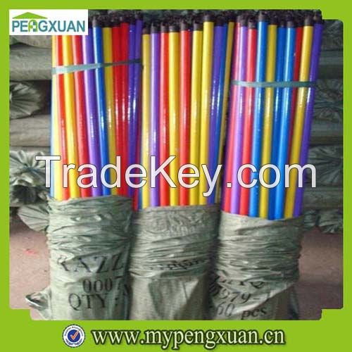 China Manufactory PVC Coated Wooden Mop Stick