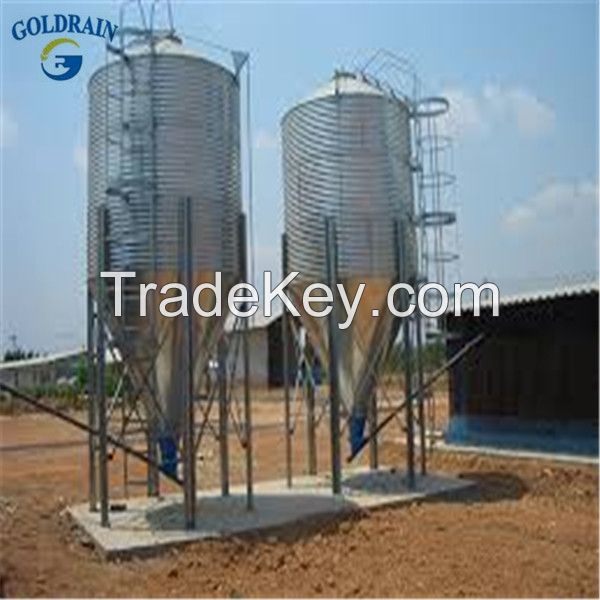 Grain storage silo