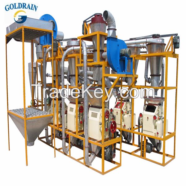 Wheat and corn grinding milling machine
