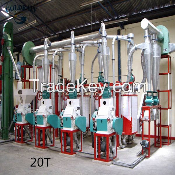 Wheat and corn grinding milling machine