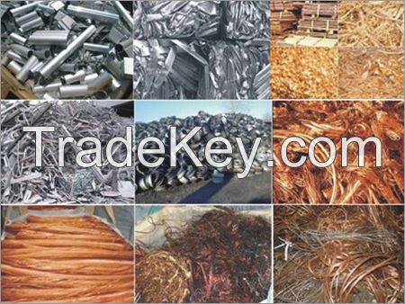 QUALITY GRADE A Copper Cathode, Aluminium Ingots, Copper Wire Scrap And HMS 1 / 2 Scrap Metal.