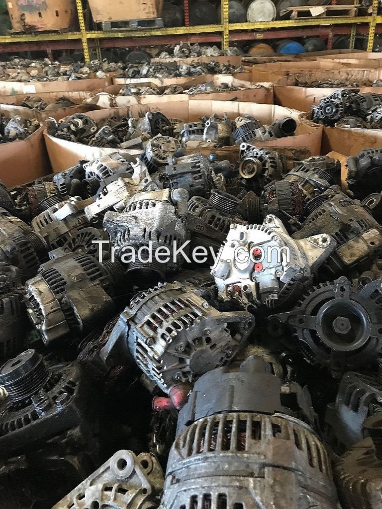 BEST GRADE USED ALTERNATOR STARTER, ELECTRIC MOTOR SCRAP