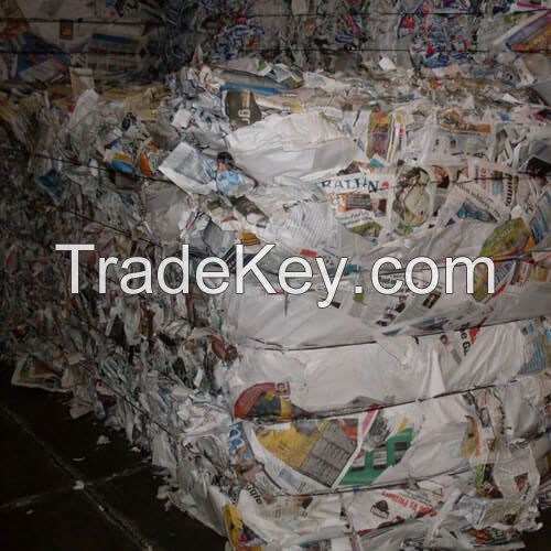 100% TOP GRADE A TYPES OF WASTE / SCRAP ONP PAPERS - OCC,OMG, YELLOW PAGES, A3, A4 WASTE PAPERS FOR SALE