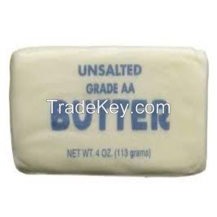 GRADE-A HIGH SALTED AND UNSALTED BUTTER 82%,UNSALTED LACTIC BUTTER PURE BUTTER