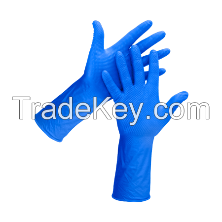 Total Care Nitrile Powder-Free Disposable Gloves - Blue - One Size - 40 Pack